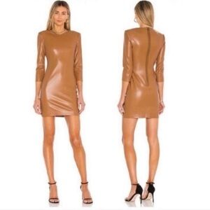 Alice + Olivia Inka Crew Neck Mini Dress